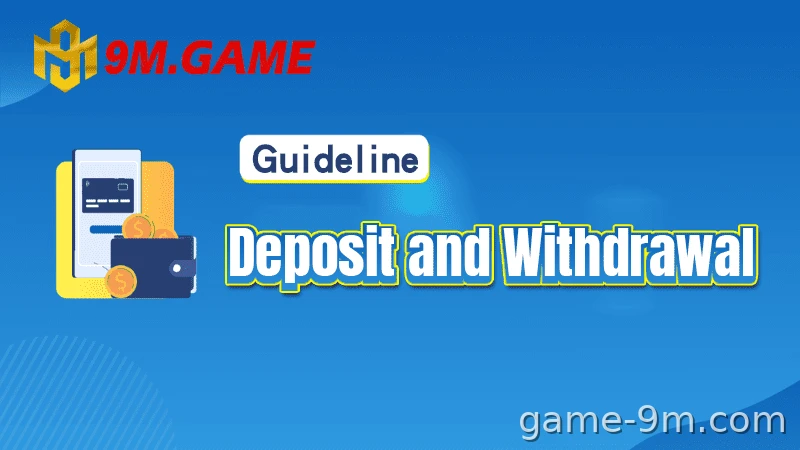 Overview of the deposit and withdrawal process at 9M